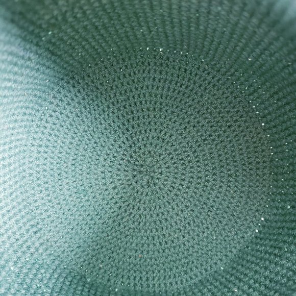 NEW Hand Knit Colombian Cross Body Satchel Teal - Picture 4 of 9